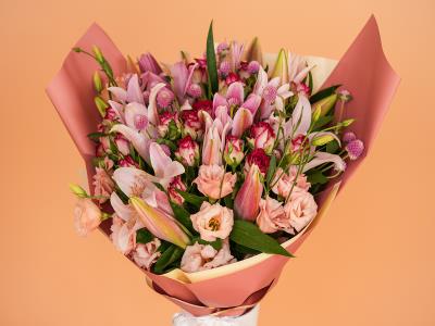 Pink Elegance Bouquet|